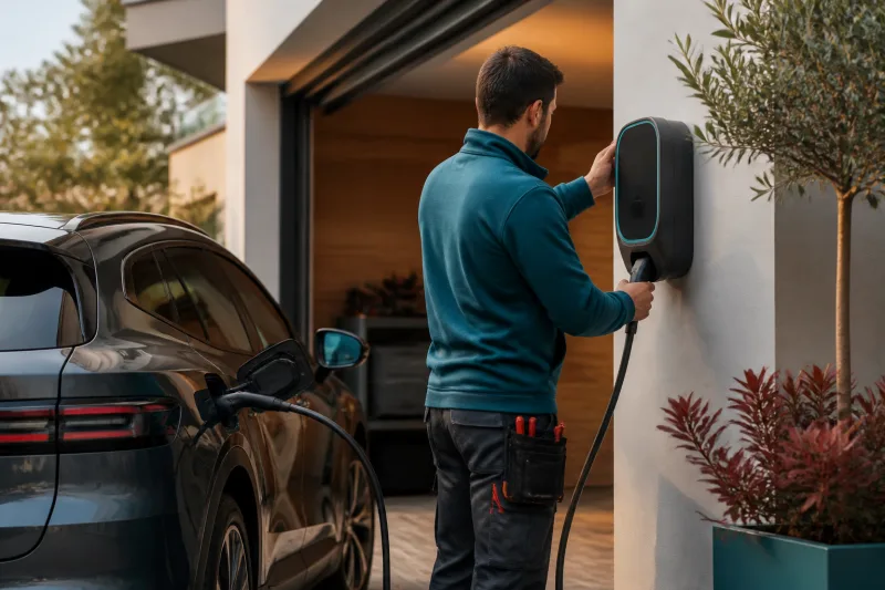 Installer une borne de recharge à domicile : le guide pratique