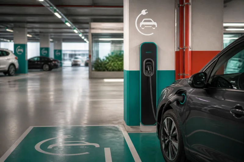 Obligations IRVE dans les parkings : seuils et règles
