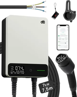 dé Borne de Recharge Véhicule Électrique 7kW