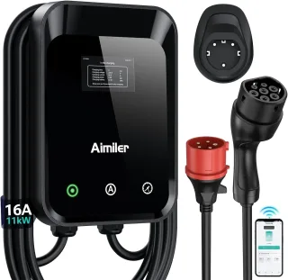 AIMILER Borne de recharge 11kW Triphasé