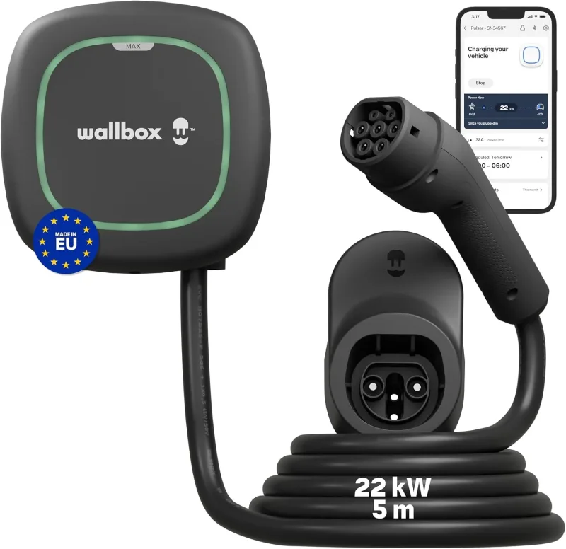 Wallbox Chargeur voiture électrique Pulsar Max 22kW