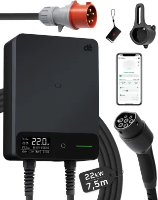 dé Borne de Recharge Wallbox 22kW