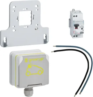 Legrand Prise et Cordon de Repiquage Green'UP ACCESS