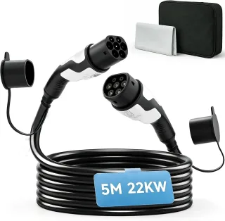 HOMCOM Câble Type 2 22kw Triphasé Mode 3