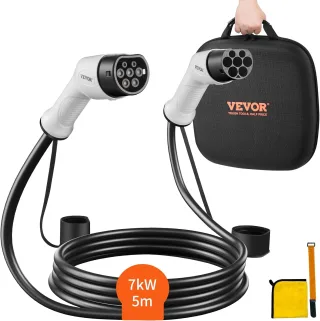 VEVOR Câble de recharge Type 2 à Type 2
