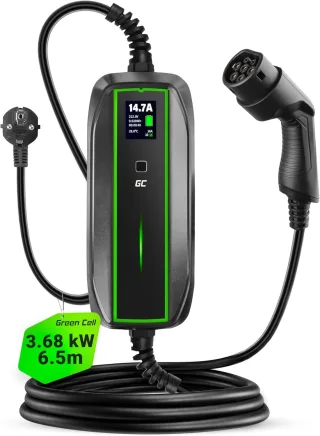 Green Cell Chargeur voiture électrique EV PowerCable