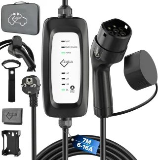 EVIEUN Chargeur Voiture électrique Type 2, 3,6 KW